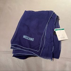 NWT Silk Moschino Scarf
